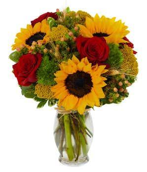 Rubies and Sunshine Bouquet